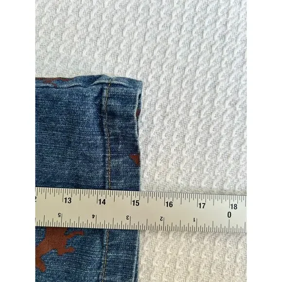 Girls Equestrian Jean Skirt - Picture 3 of 6